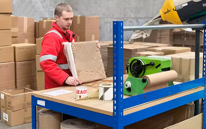 Order preparation in the AW Fulfilment warehouse